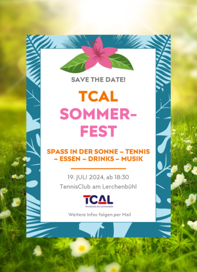 Read more about the article Sommerfest – Save the Date!